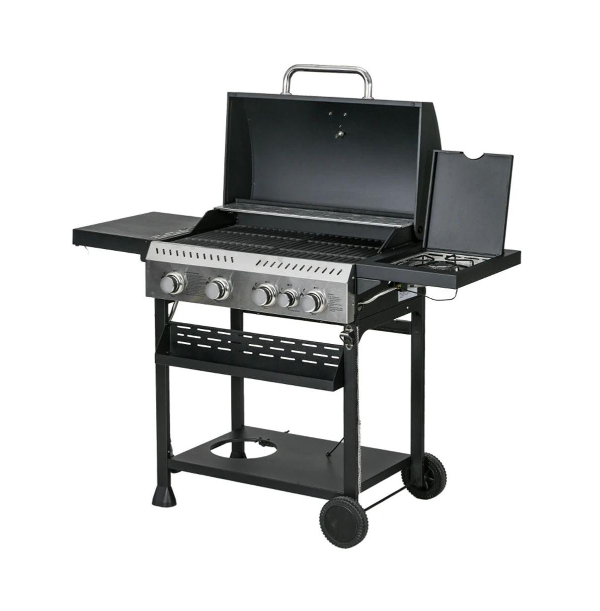 Mountaintop Outdoor burner, portable barbecue grill, barbecue grill