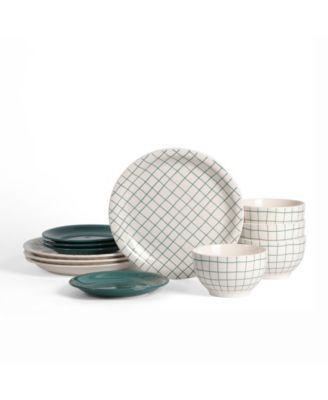 Ash 12-Pc. Dinnerware Set, Service for 4