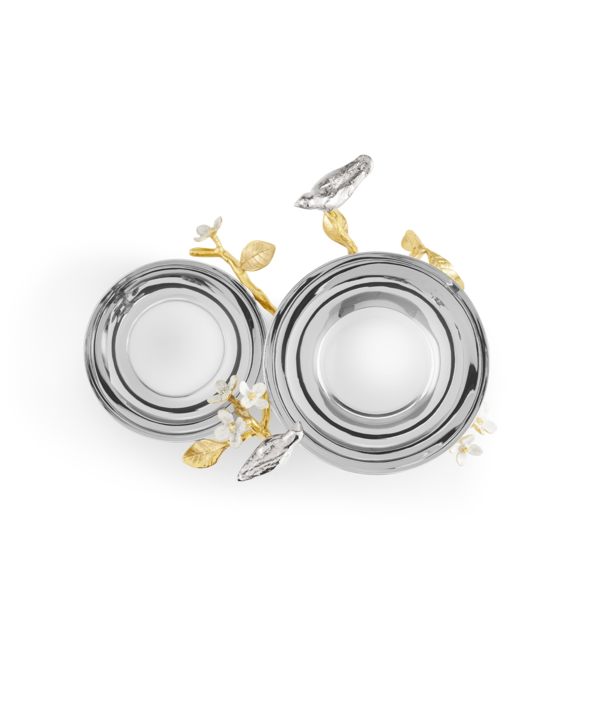 Michael Aram Lovebirds 8.25" Double Dish