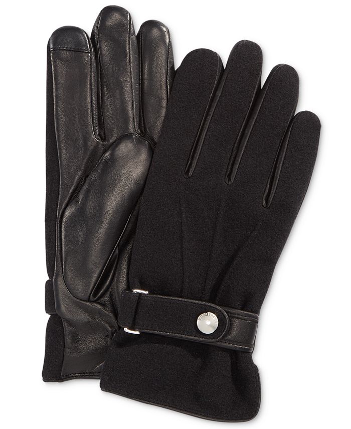 Polo Ralph Lauren Men's Melton Touch Gloves - Macy's