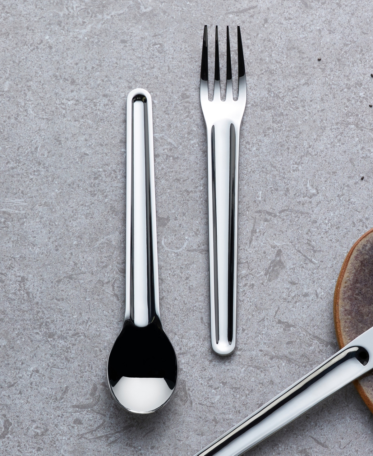 Noritake Marc Newson 16-piece Flatware Set In Silver