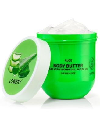 Aloe Scented Whipped Body Butter, Body Care Cream