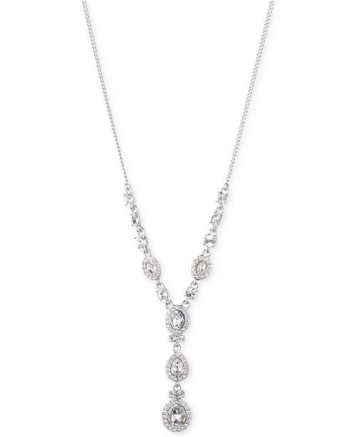 Givenchy Multi-Crystal and Pavé Y-Neck Necklace & Reviews - Necklaces ...