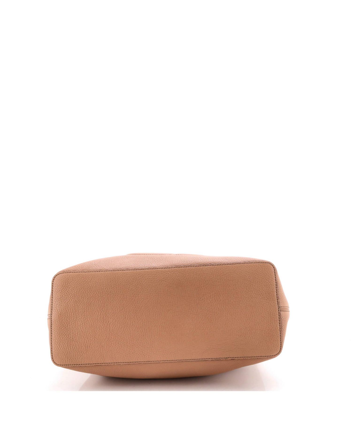 Large Soho Convertible Hobo Leather