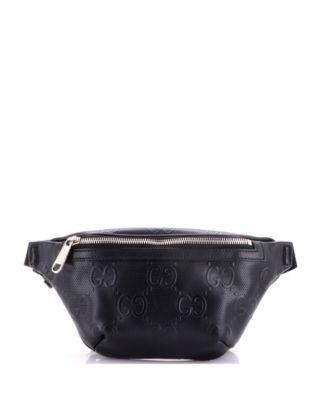 Small Belt Bag GG Embossed Perforated Leather