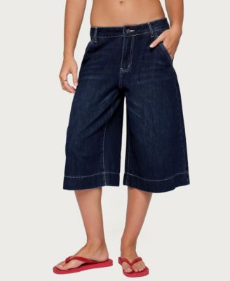 Women's Letty Low Rise Denim Bermuda Shorts