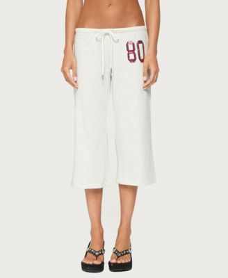 Women's 80 Sequin Capri Sweatpants