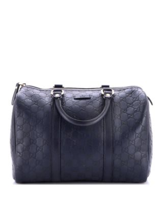 Medium Joy Boston Bag Guccissima Leather