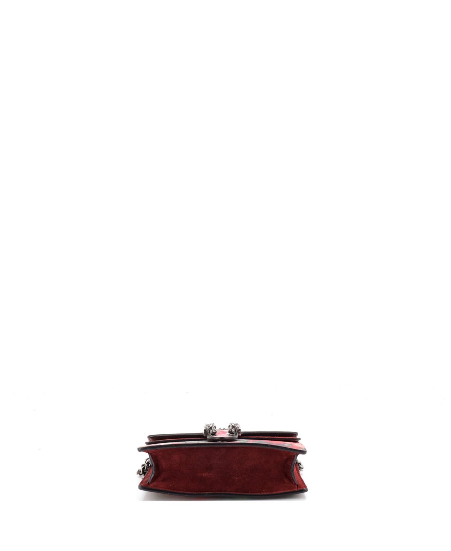 Super Mini Dionysus Bag Blooms Print GG Coated Canvas