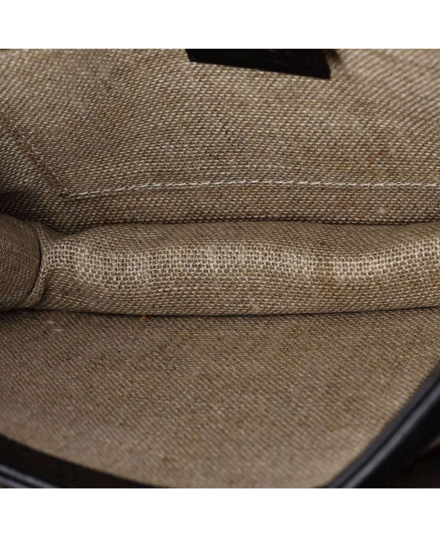 Small Interlocking Shoulder Bag Leather