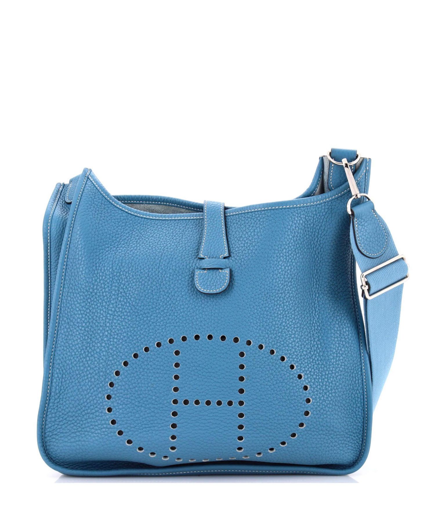 Pre-Owned Hermes GM Evelyne Bag Gen III Clemence