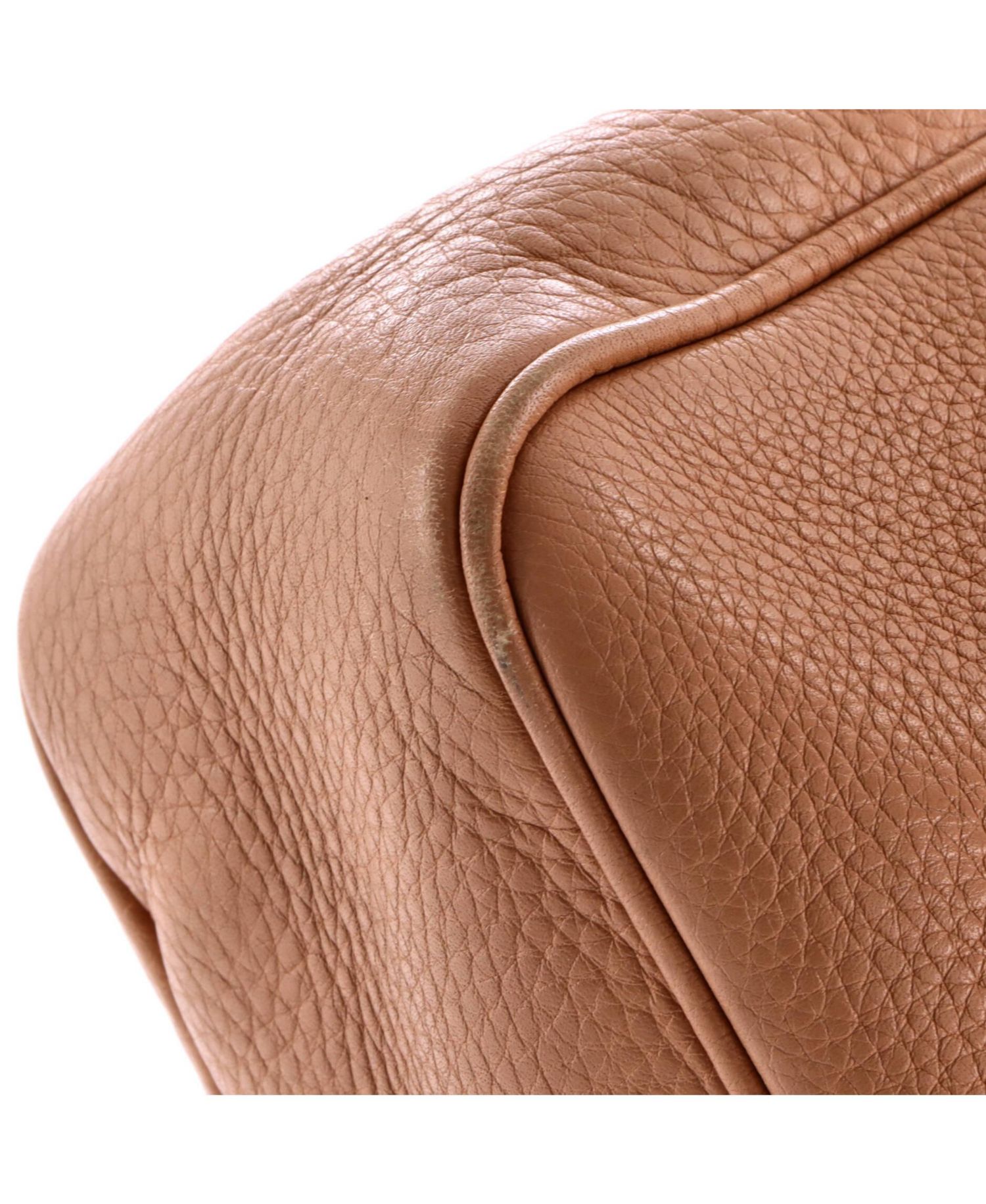 Small Soho Chain Zip Shoulder Bag Leather