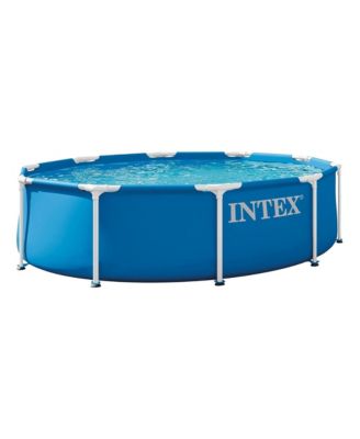 28200EP 10Ft X 30In Metal Frame Above Ground Swimming Pool, Pool Only
