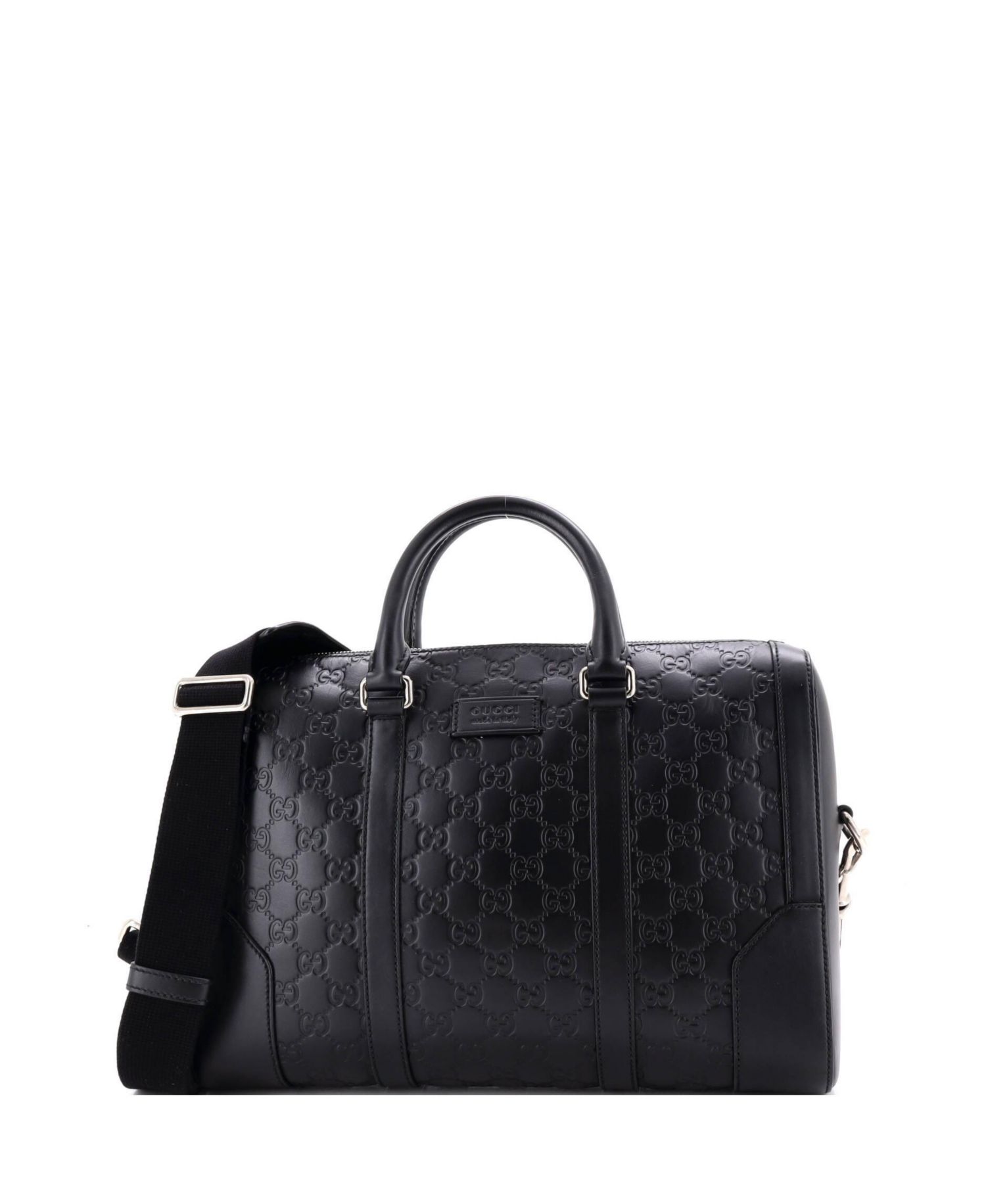 Medium Eden Briefcase Guccissima Leather