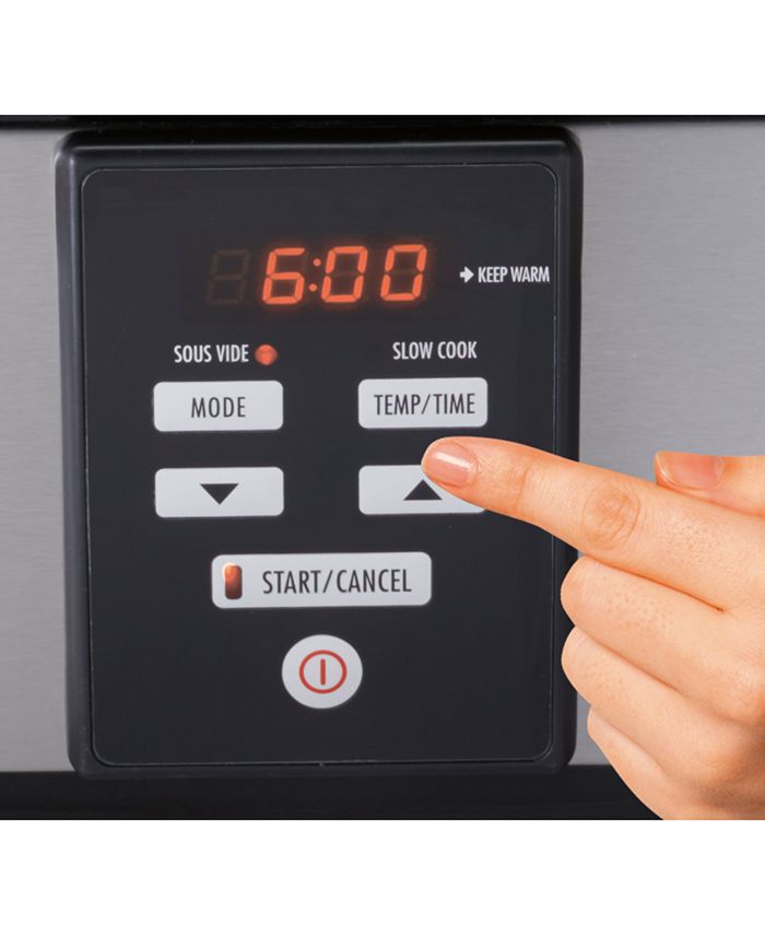 Hamilton Beach Professional Sous Vide and 6Qt. Slow Cooker Macy's