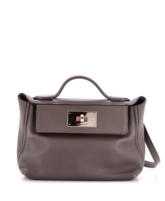 Pre-Owned Hermes 21 24/24 Bag Evercolor with Swift