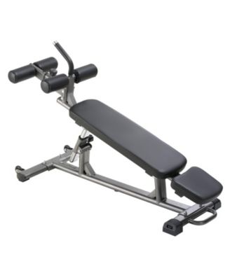 Adjustable Decline Sit Up Bench with Reverse Crunch Handle and 1000 Pound Capacity