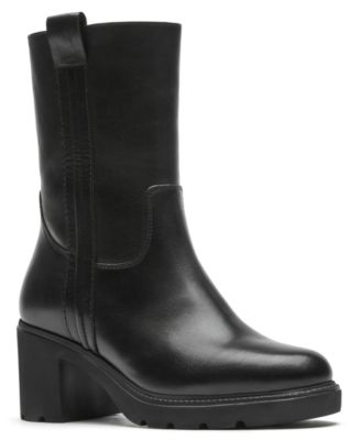Women's Affection City Dry Shearling Lined Zipper Booties