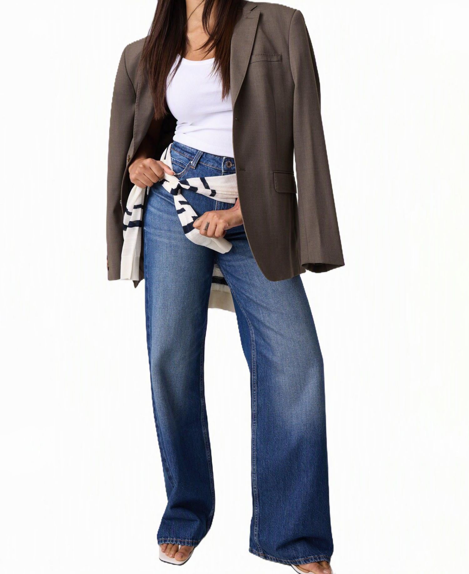 Women's High-Rise Wide-Leg Jeans
