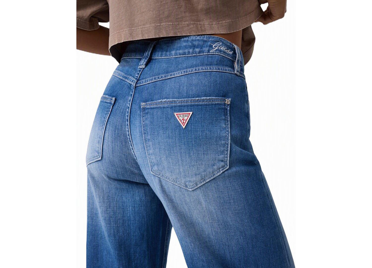 Women's Bellflower High-Waisted Wide-Leg Jeans