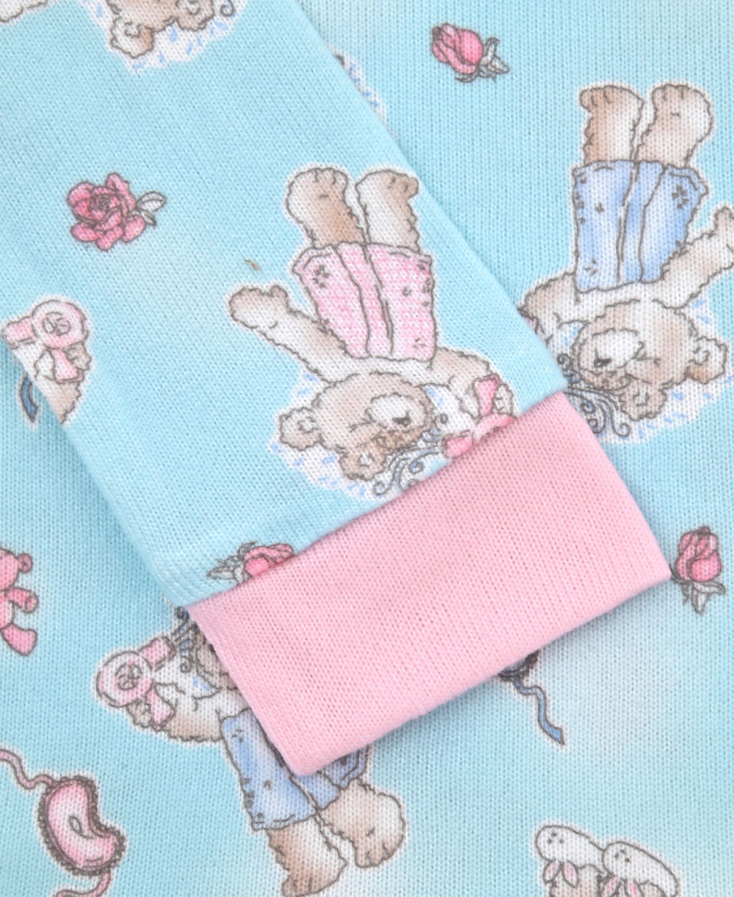 Girls' 12M-5T Whimsical Bear Print Pajama, 3-Piece Set