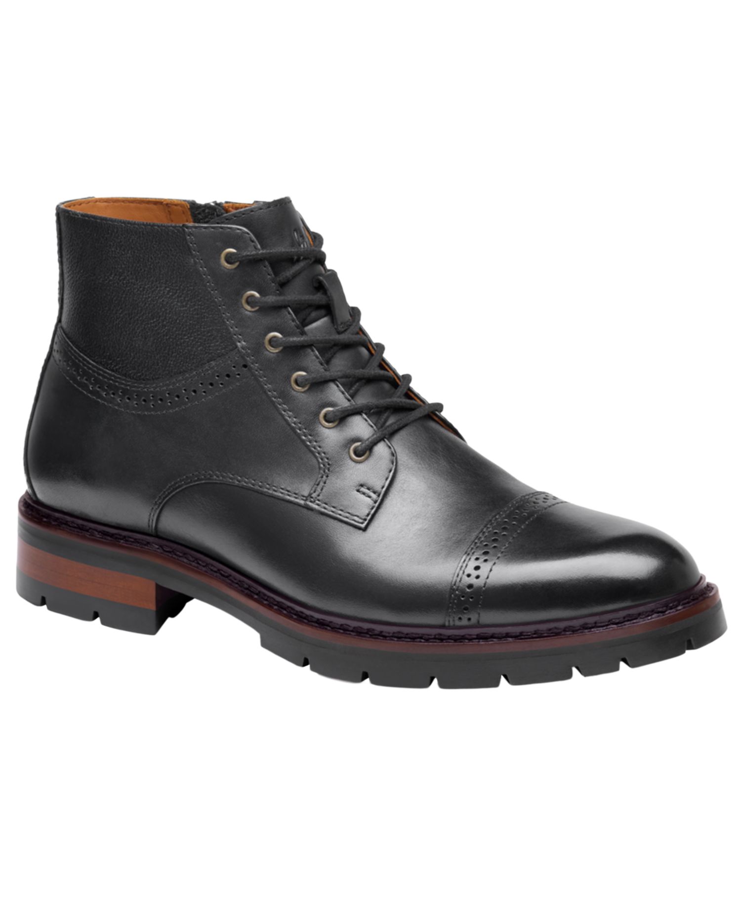 Men's Keegan Round-Toe Inside Zipper Boots