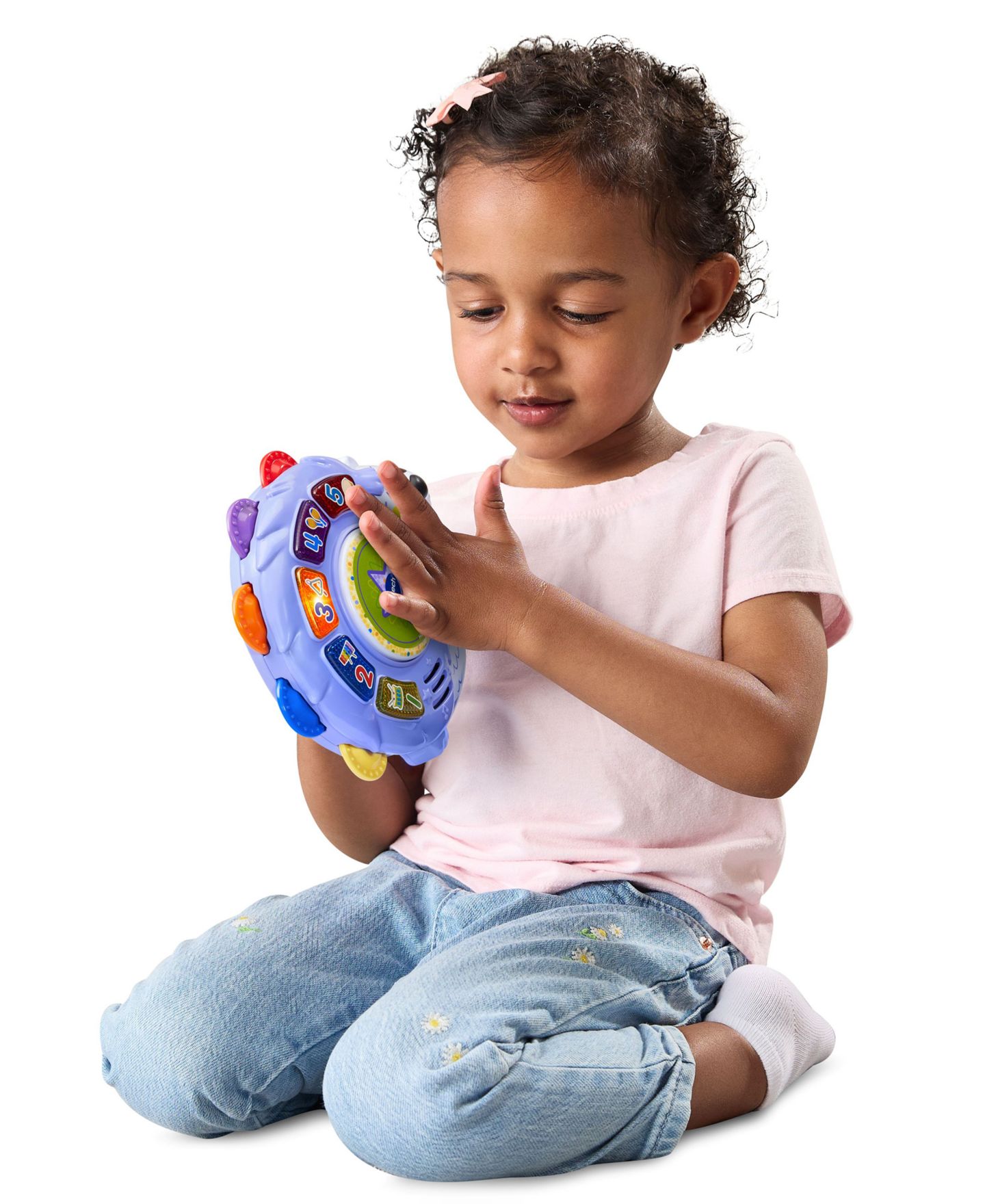 Детские игрушки VTech Infant Bundle Musical Learning 3-Piece Flashlight, Tambourine and Camera Set, Ages 6 Months+ — фото 5