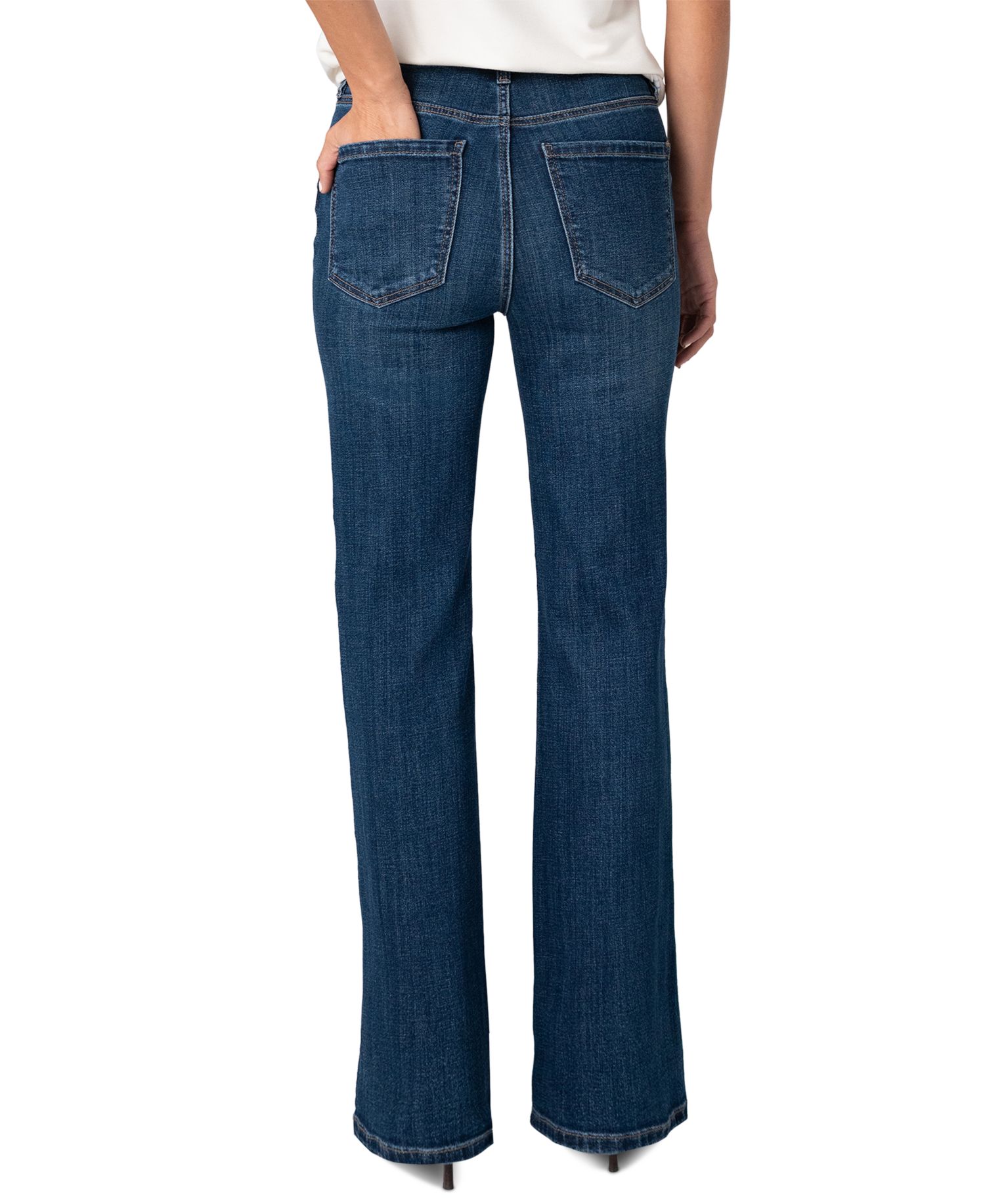 Women's Petite Lucy High-Rise Stretch Bootcut Jeans