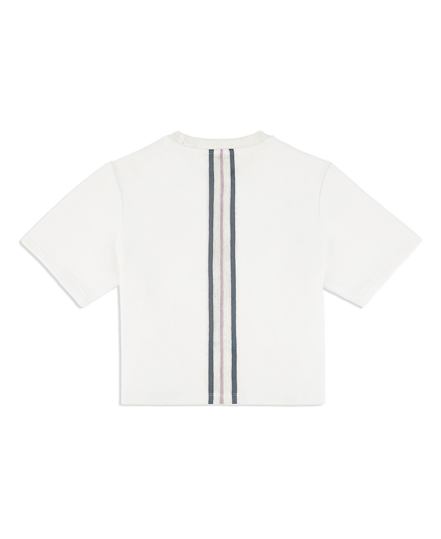 Женская футболка Sergio Tacchini Adele Velour Crewneck, цвет: Gardenia — фото 2