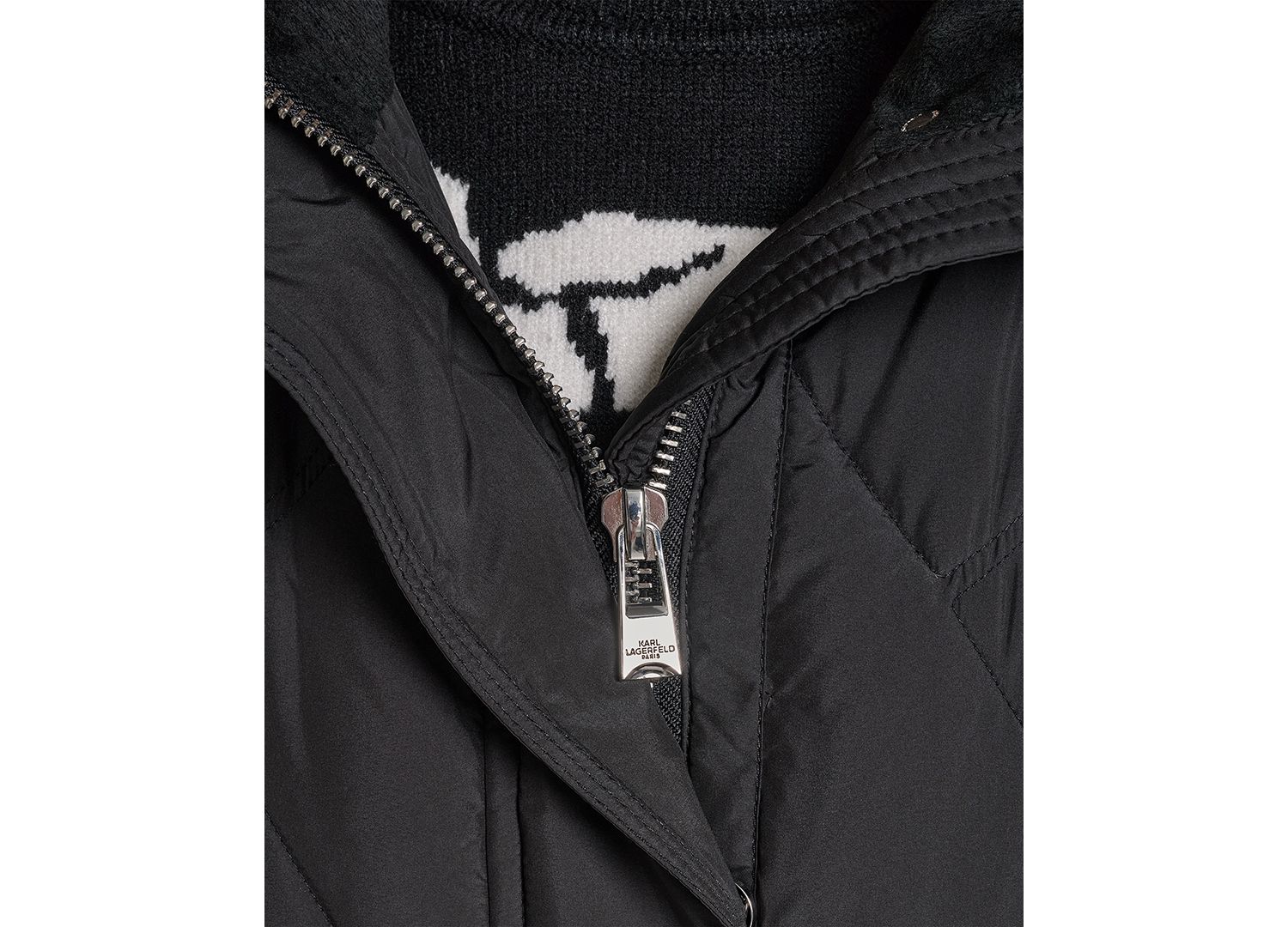 Women's Hooded A-Line Puffer Coat