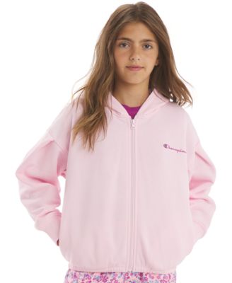 Girls' 7-16 Full-Zip Adorable Graphic Hoodie
