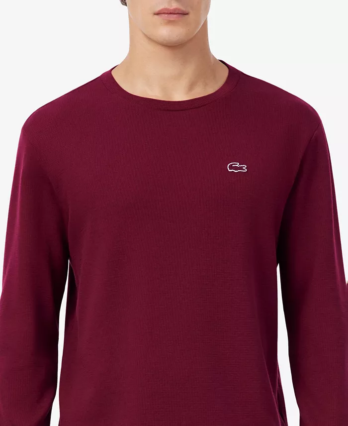 Men's Waffle-Knit Thermal Sleep T-Shirt - thumbnail 2