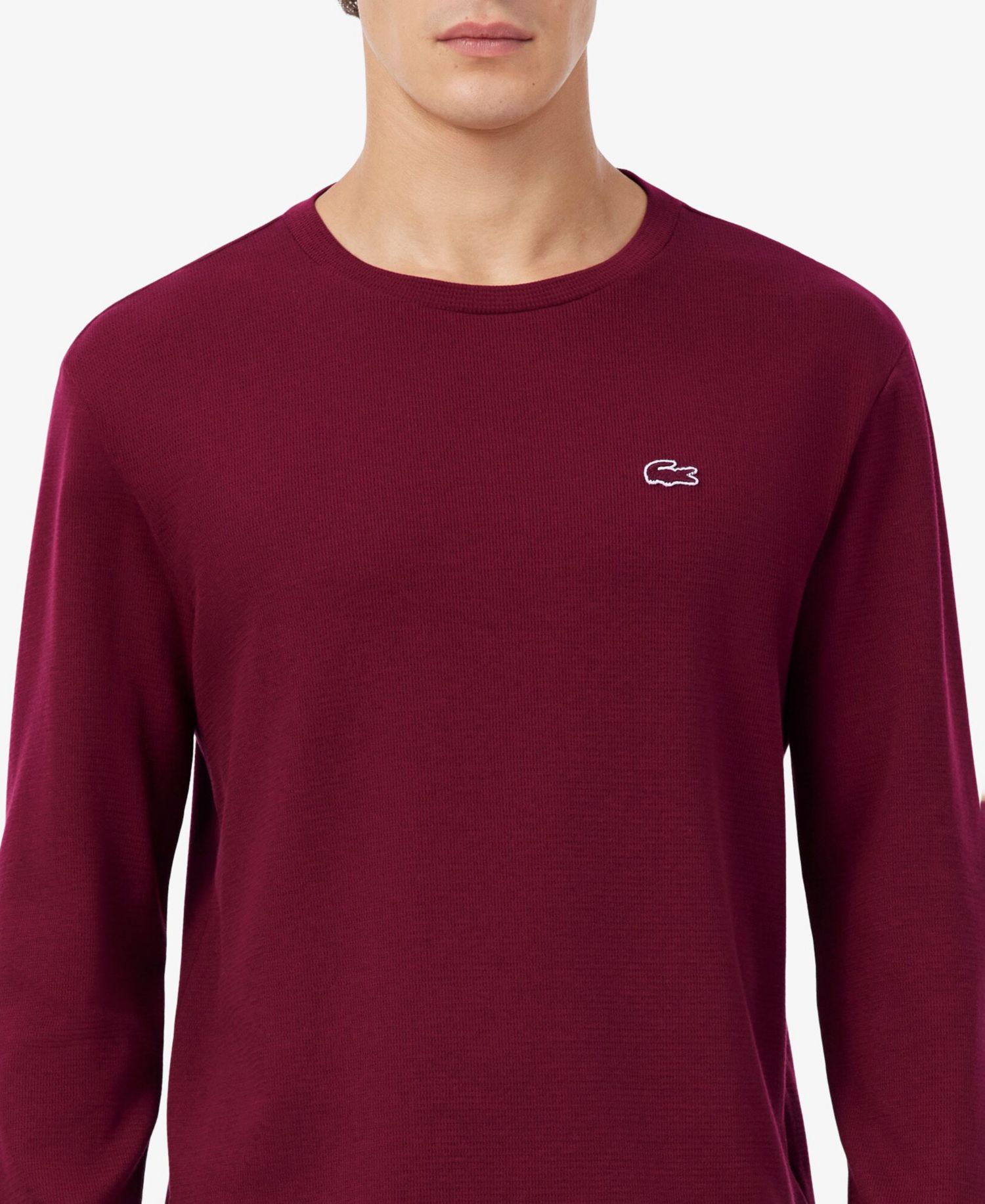 Men's Waffle-Knit Thermal Sleep T-Shirt