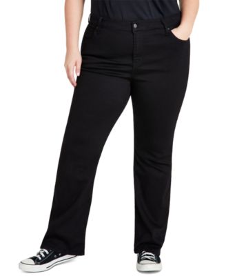 Trendy Plus Size 725 High-Rise Bootcut Jeans