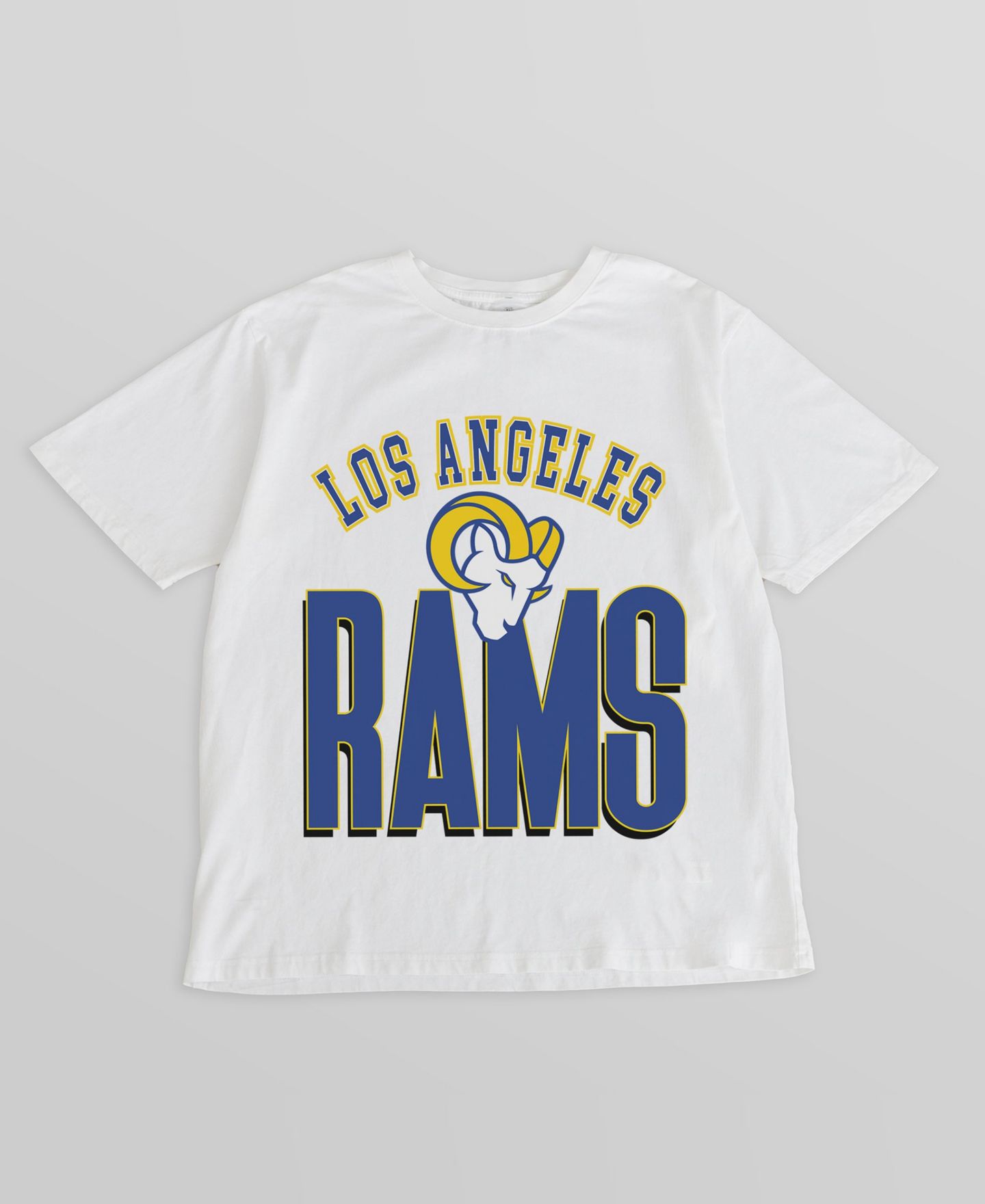 Женская футболка Gameday Couture Los Angeles Rams Fierce Focus Oversized Graphic — фото 3