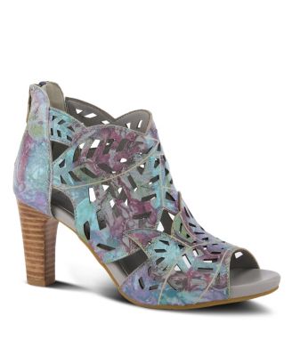 Women's Spring Step Amora Cage Bootie with Side Zipper