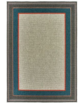 Latitude 8021L 6'7" x 9'2" Outdoor Area Rug