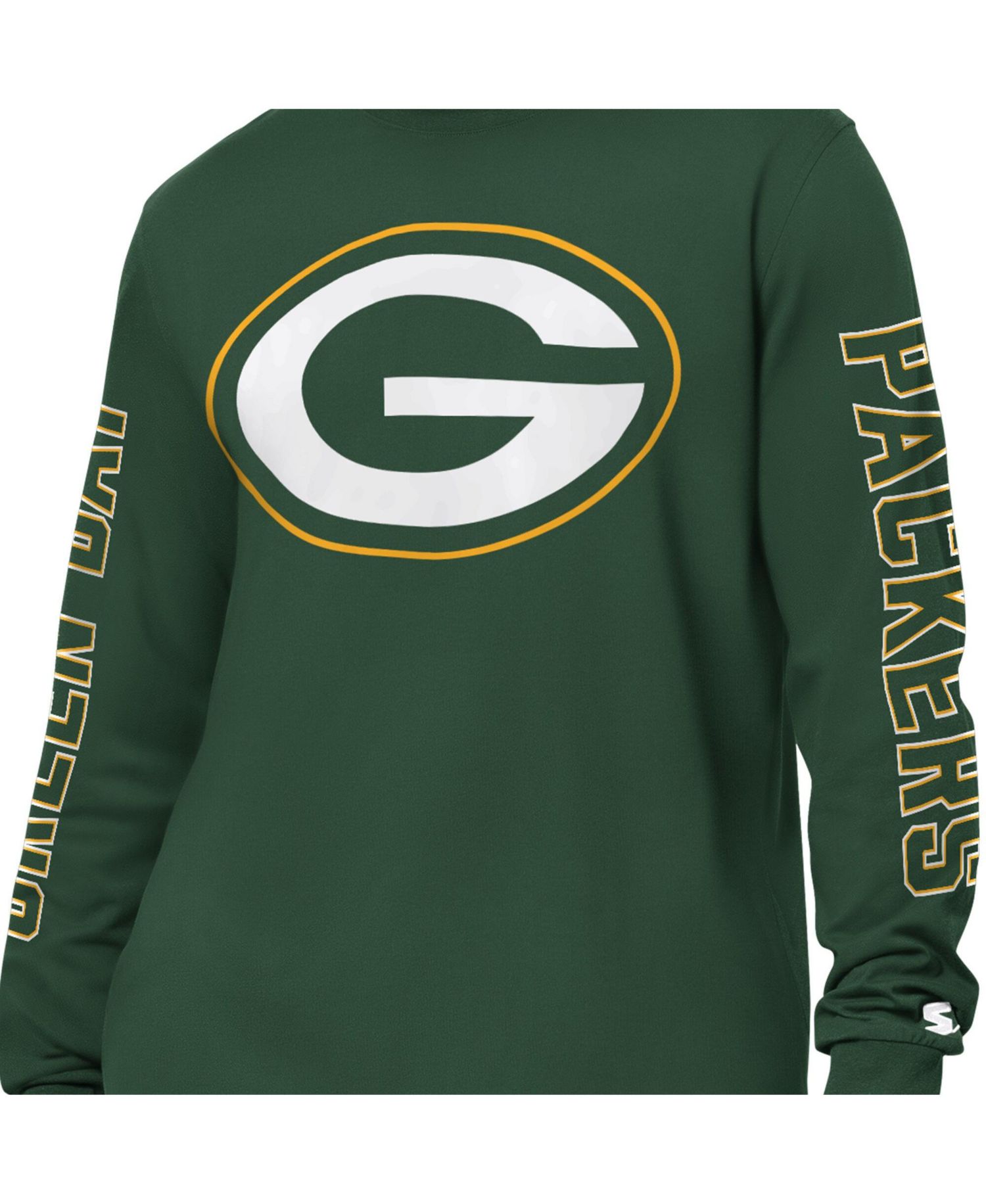 Men's Green Bay Packers Clutch Hit II Long-Sleeve T-Shirt