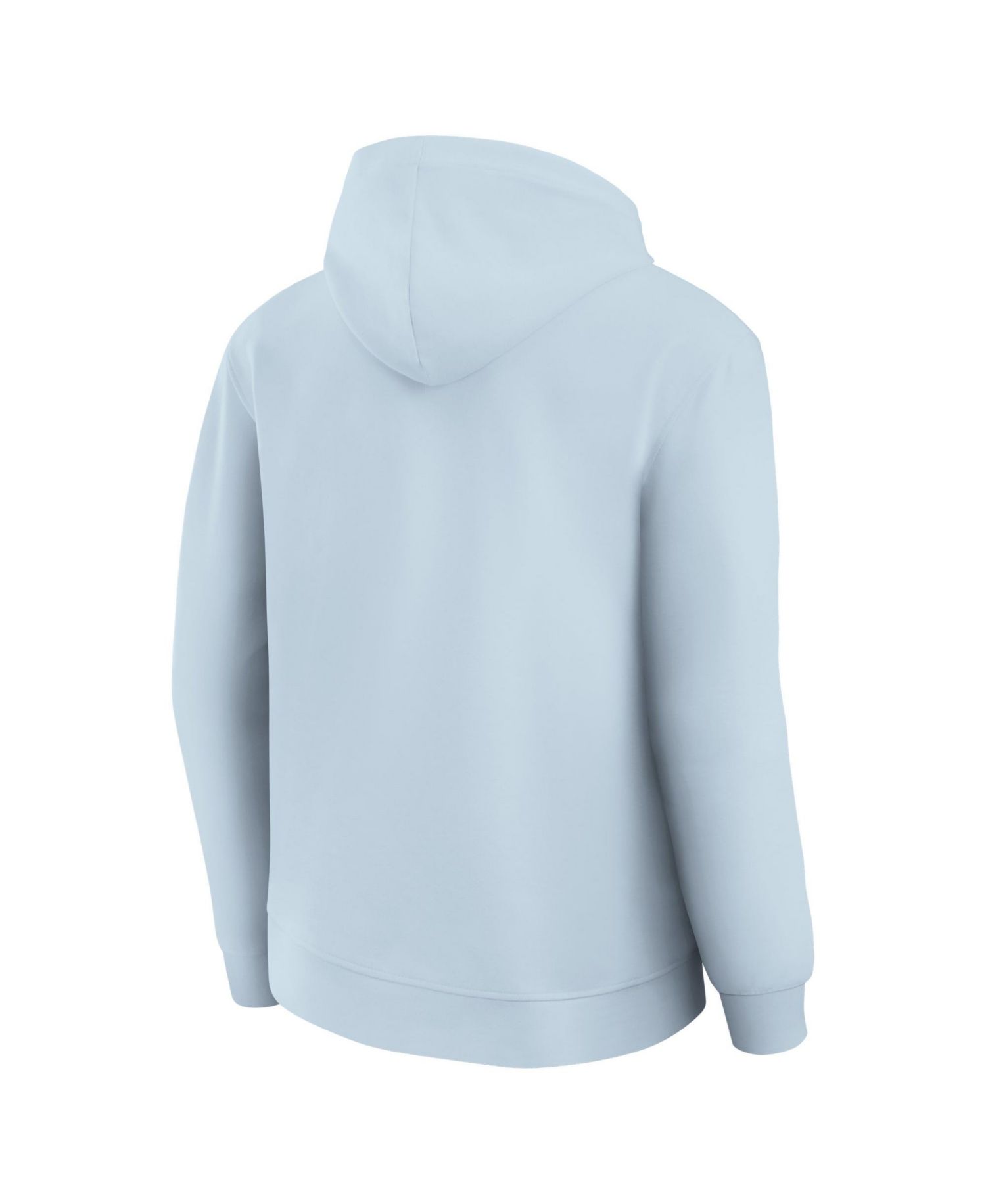 Men's Light Blue Las Vegas Raiders Clutch Tri-Blend Hoodie