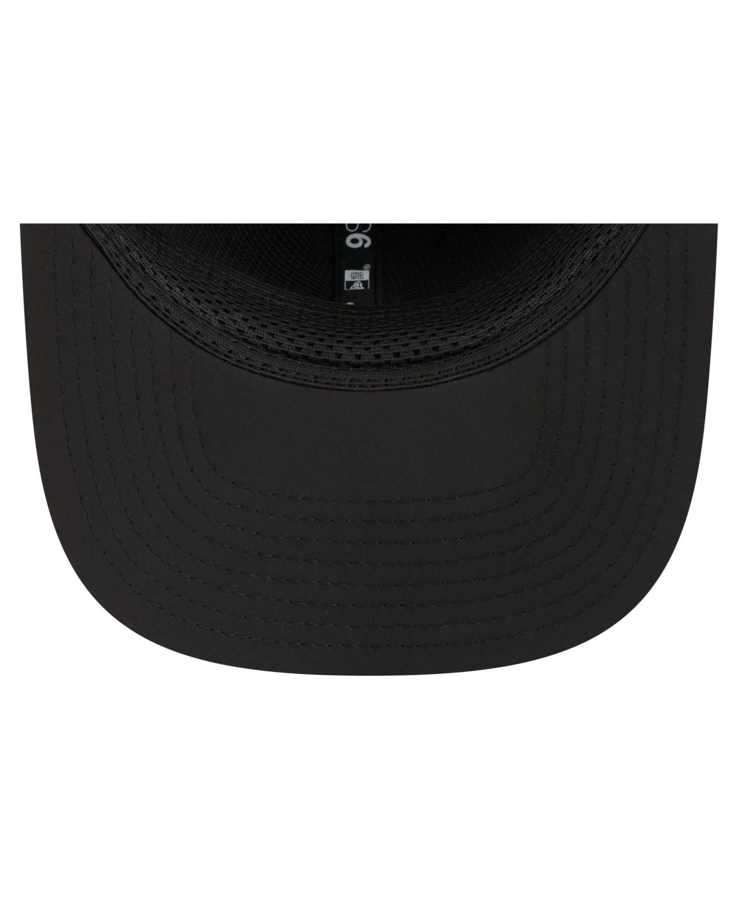 Мужская кепка New Era Black Jacksonville Jaguars 2026 Sideline Throwback 9SEVENTY Adjustable Hat — фото 2