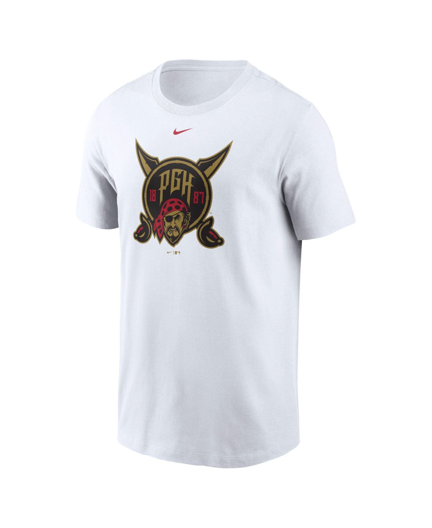 Men's White Pittsburgh Pirates City Connect Club T-Shirt