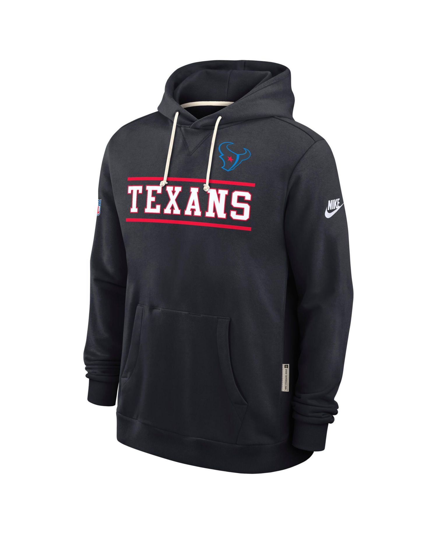 Men's Navy Houston Texans Standard Issue ReplayAlternate Dri-FIT Hoodie