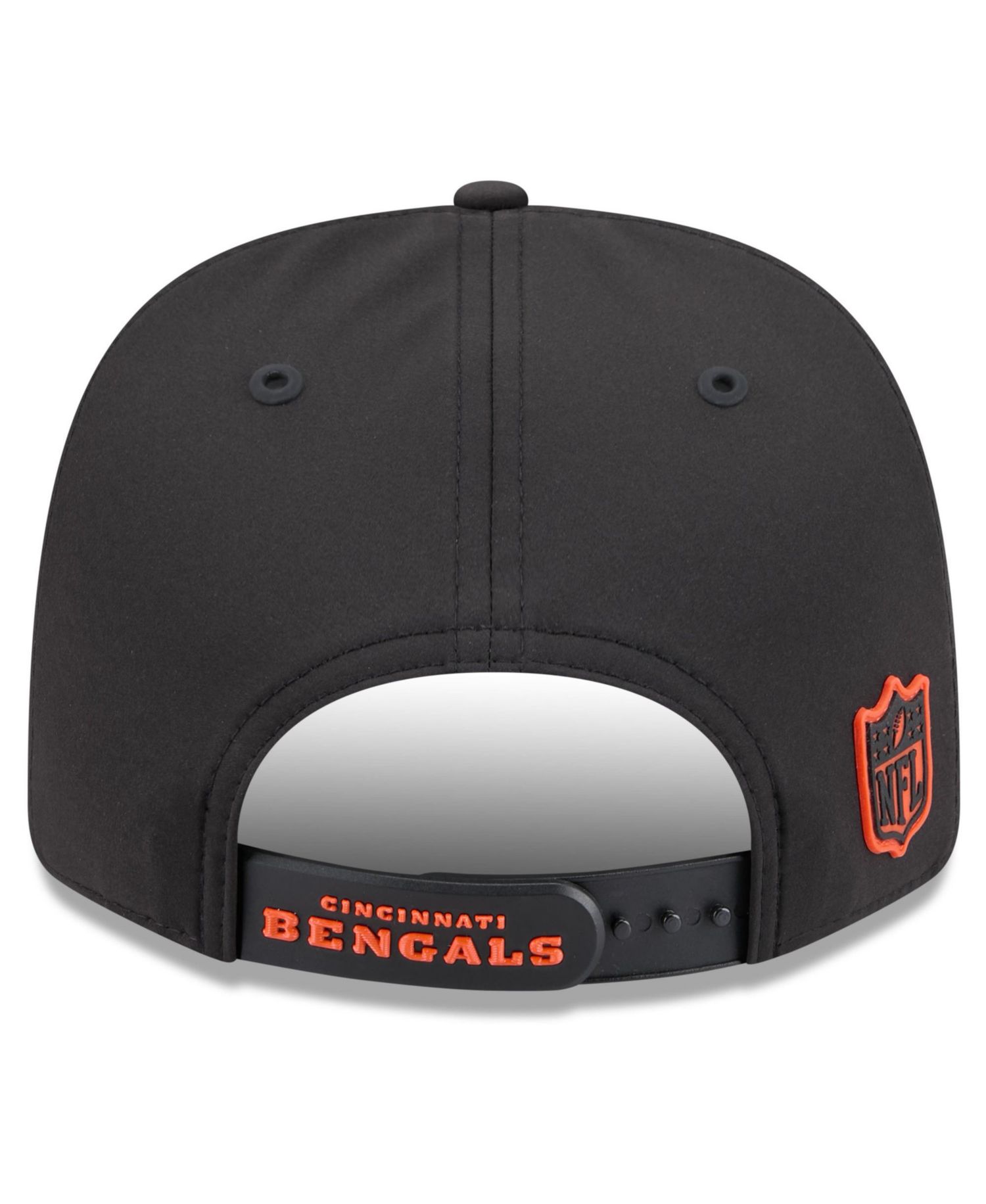 Men's Black Cincinnati Bengals 2026 Sideline 9SEVENTY Adjustable Hat