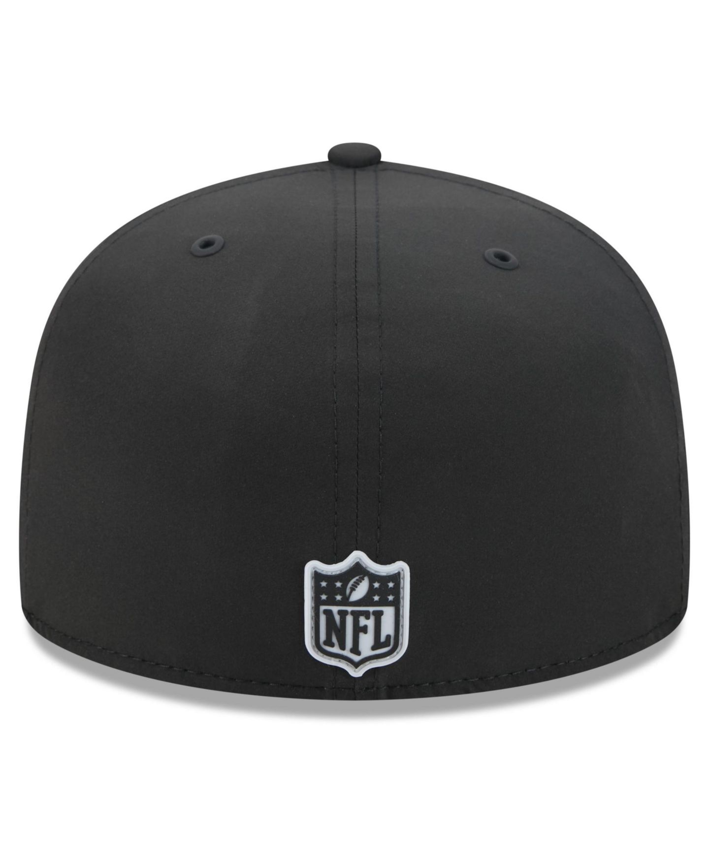 Мужская кепка New Era Black Las Vegas Raiders 2026 Sideline 59FIFTY Fitted Hat — фото 3