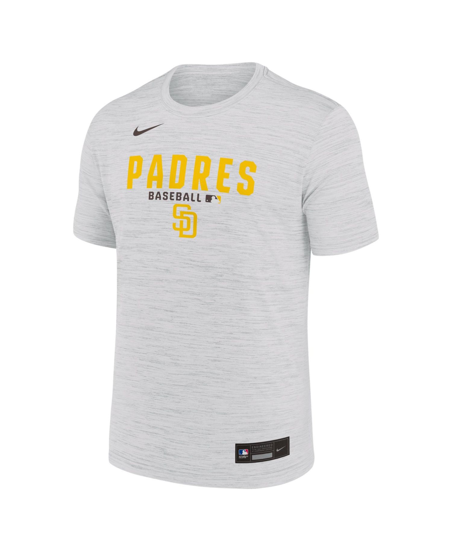 Men's White San Diego Padres Authentic Collection Velocity Dri-FIT T-Shirt