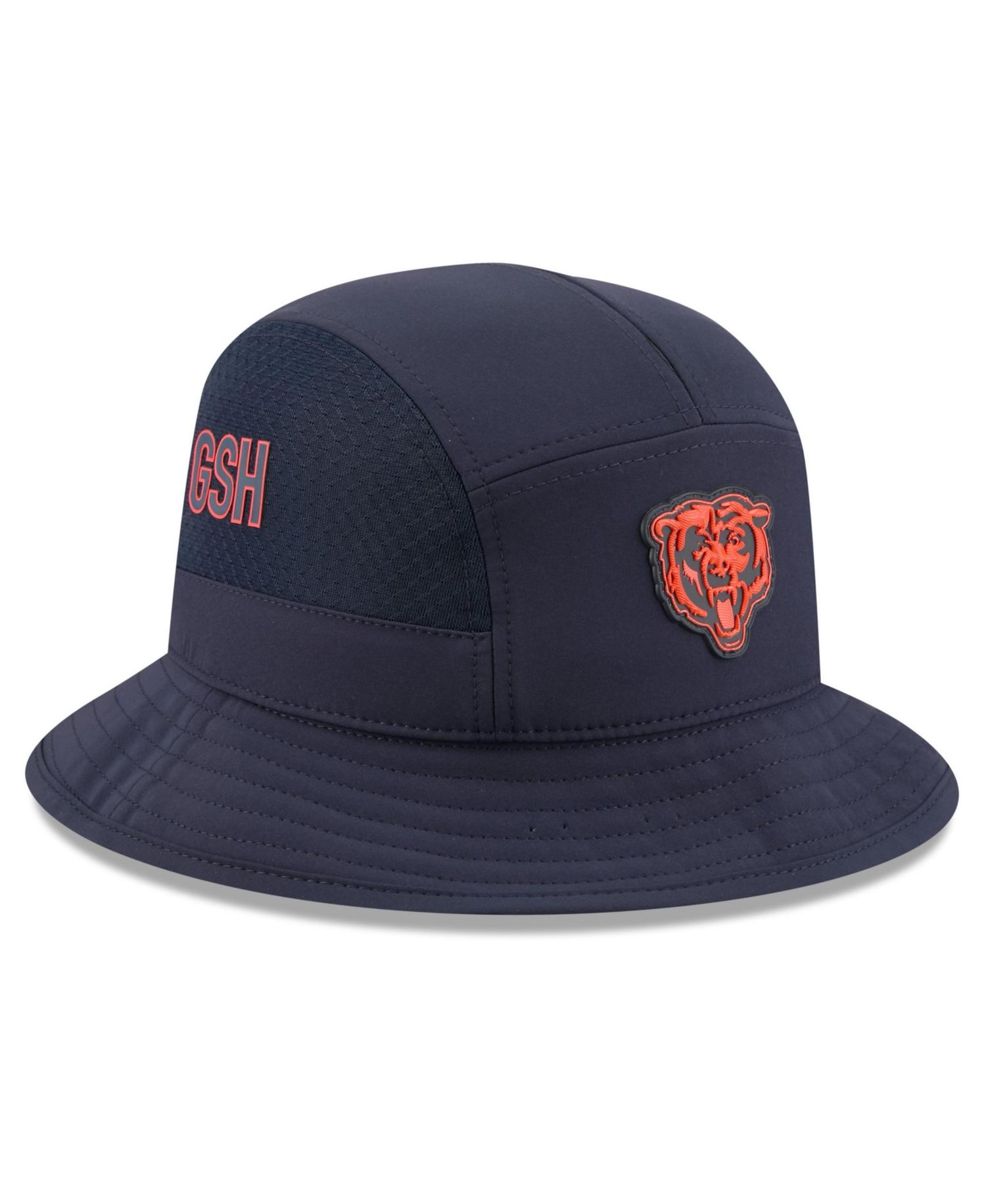 Men's Navy Chicago Bears 2026 Sideline Bucket Hat