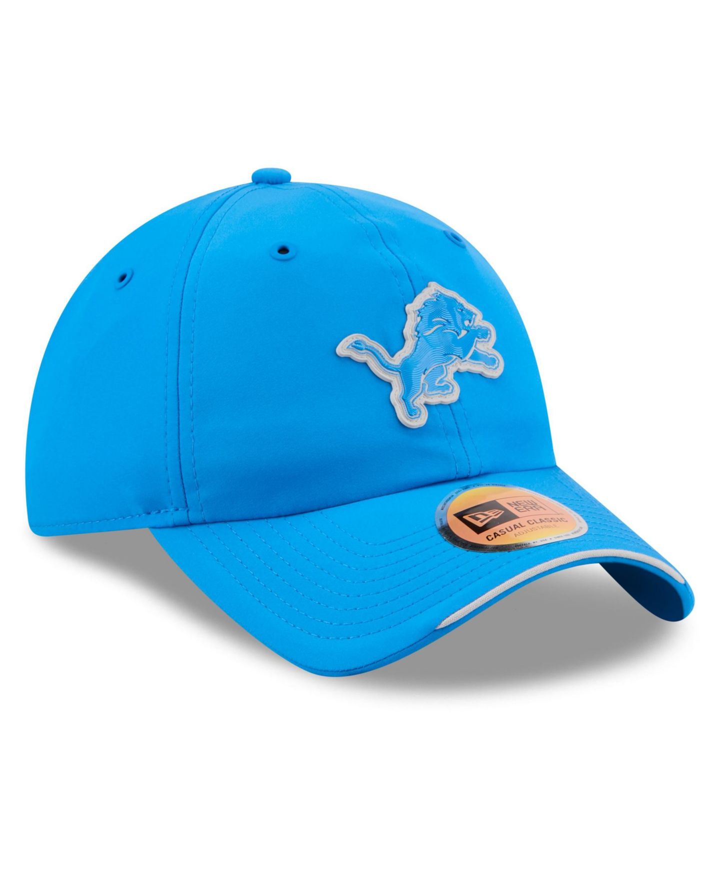 Мужская кепка New Era Blue Detroit Lions 2026 Sideline Casual Classic Adjustable Hat — фото 4