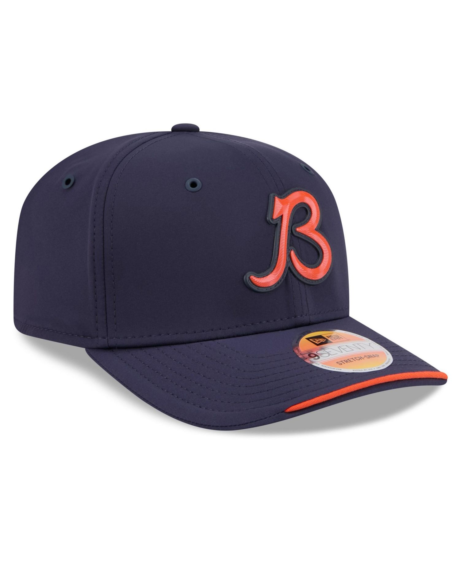 Men's Navy Chicago Bears 2026 Sideline Alternate 9SEVENTY Adjustable Hat