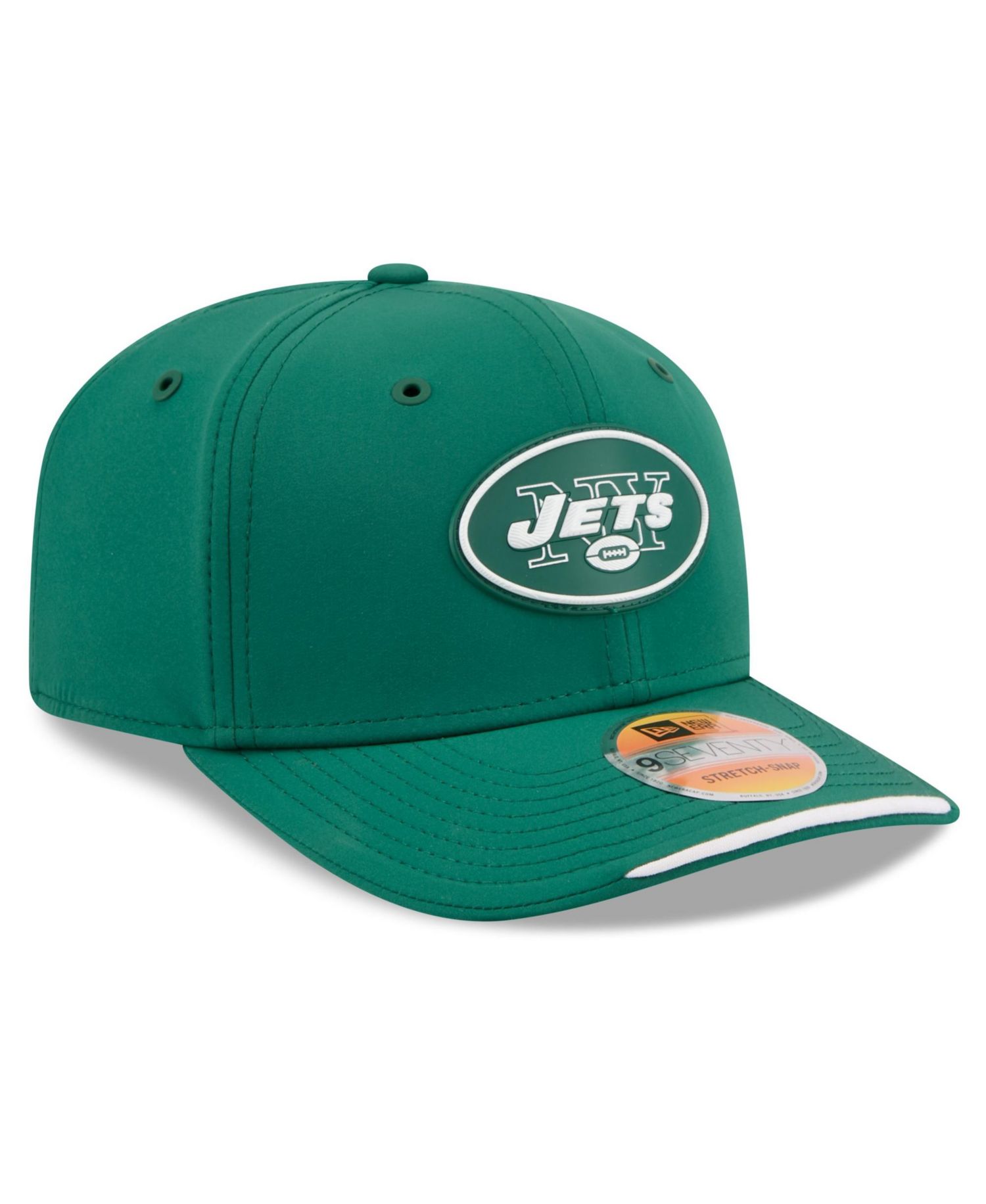 Men's Green New York Jets 2026 Sideline Throwback 9SEVENTY Adjustable Hat