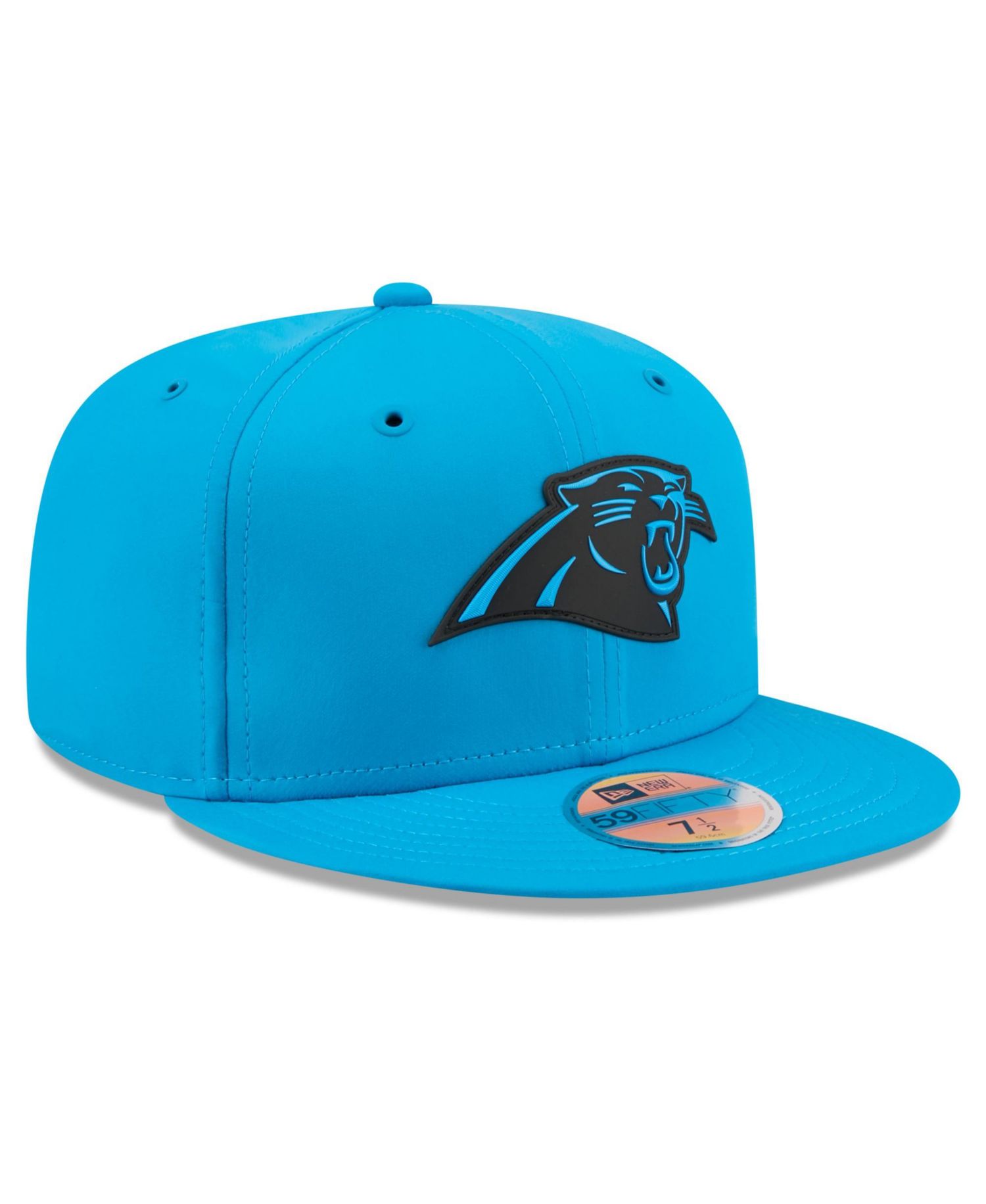 Men's Blue Carolina Panthers 2026 Sideline 59FIFTY Fitted Hat